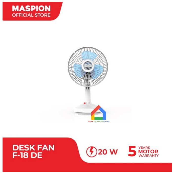 Jual Kipas Angin Duduk Maspion F-18DA / F-18DC / F-18DE / Desk Fan ...