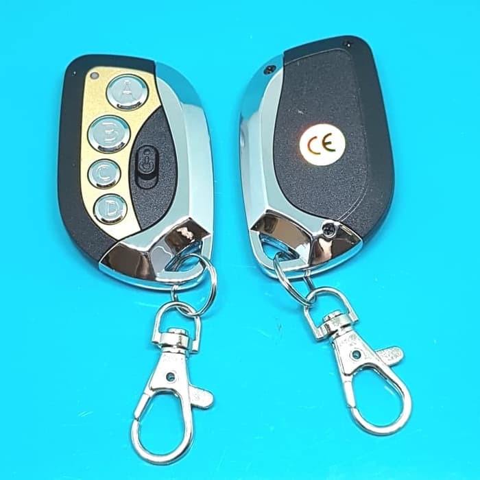 Jual 433MHz 4Keys Gold ABCD Stylish Clonning Remote Control | Shopee ...