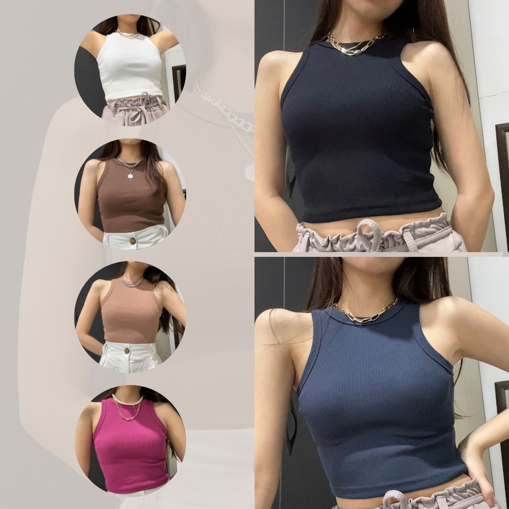 Jual tank top wanita Harga Terbaik & Termurah Maret 2024