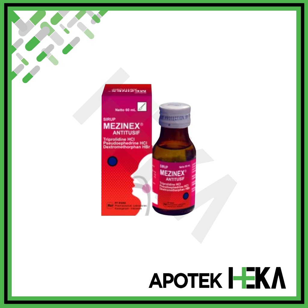 Jual Mezinex Antitusif Sirup 60 Ml - Obat Batuk Kering (SEMARANG ...