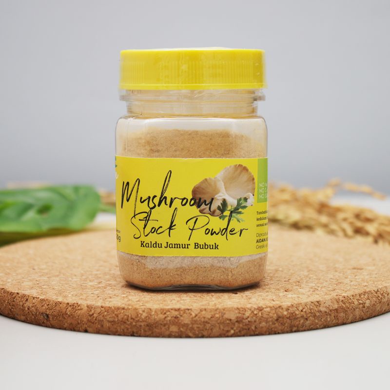 Jual Mushroom stock powder 50gr - Aidan kaldu jamur 6+ | Shopee Indonesia