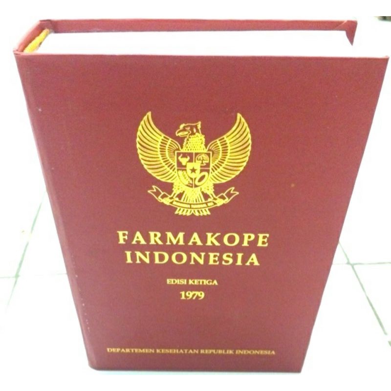 Jual Farmakope Indonesia Edisi 3 1979 Departemen Kesehatan Republik ...