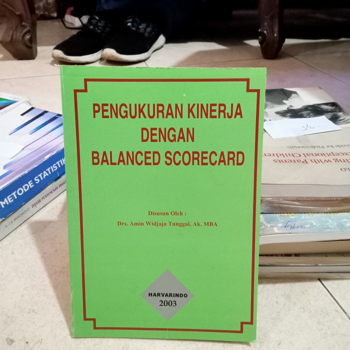 Jual ORI BUKU PENGUKURAN KINERJA DENGAN BALANCED SCORECARD | Shopee ...