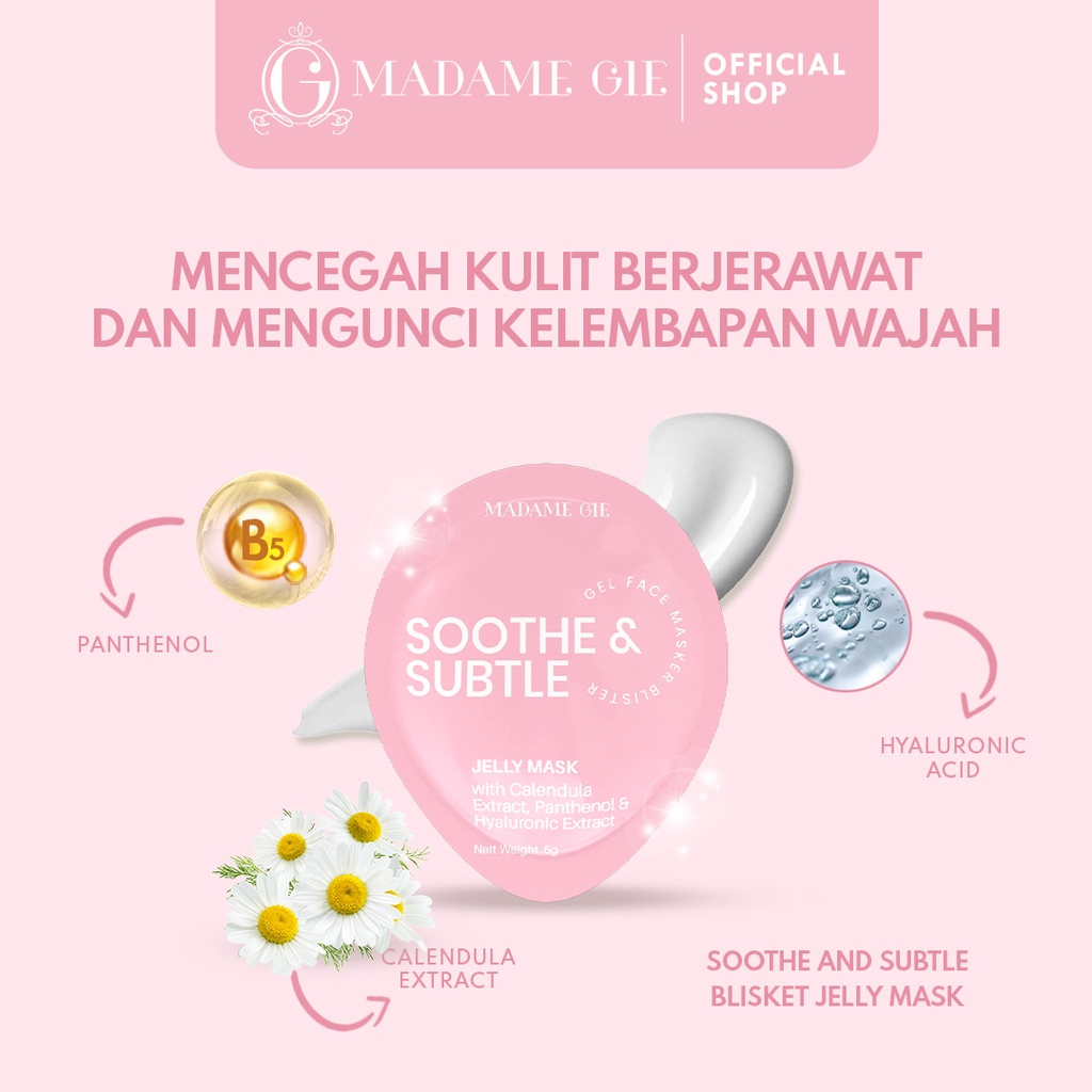 Jual Madame Gie Jelly Mask Blister Luminous Sheet Mask Sky Eye