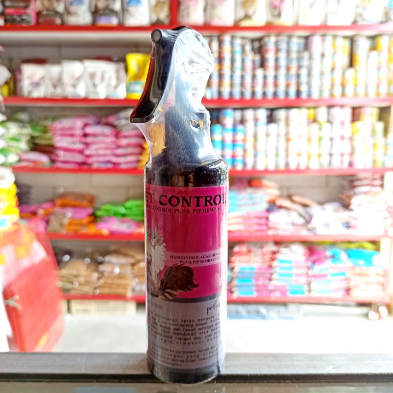 Jual PET CONTROL pengendali pup dan pip hewan / spray untuk agar hewan