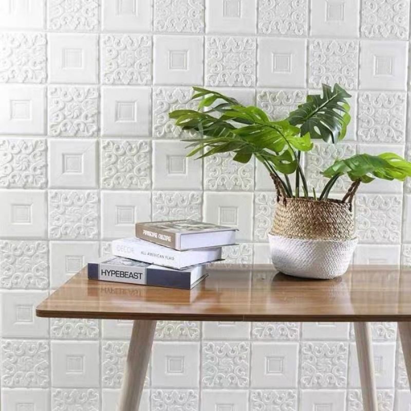 Jual wallpaper dinding foam 70x70cm Shopee Indonesia