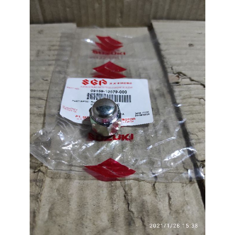 Jual Mur roda Crome Apv Ertiga Grand vitara original | Shopee Indonesia