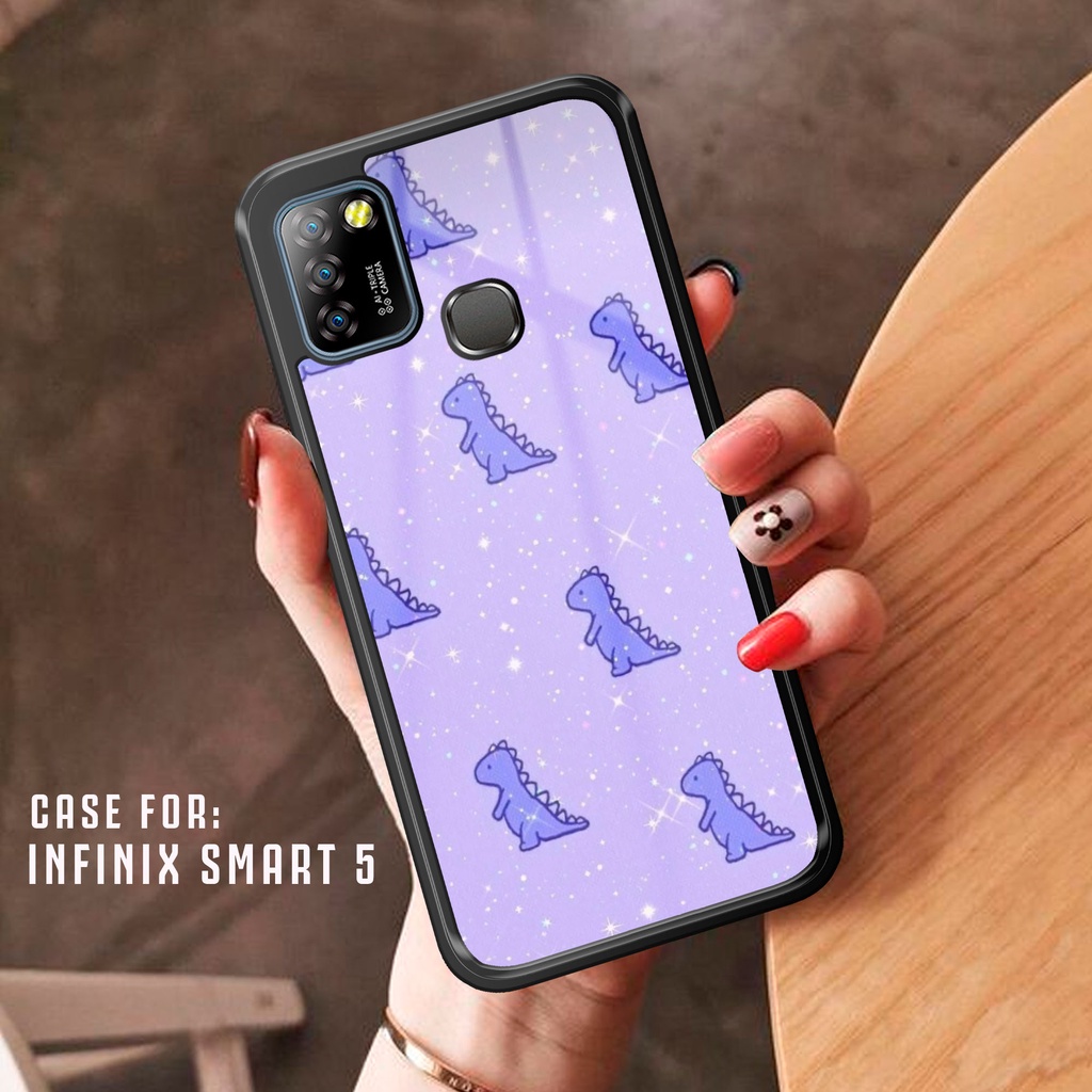 Jual Case Infinix Smart Fashion Case Motif PURPLE Casing