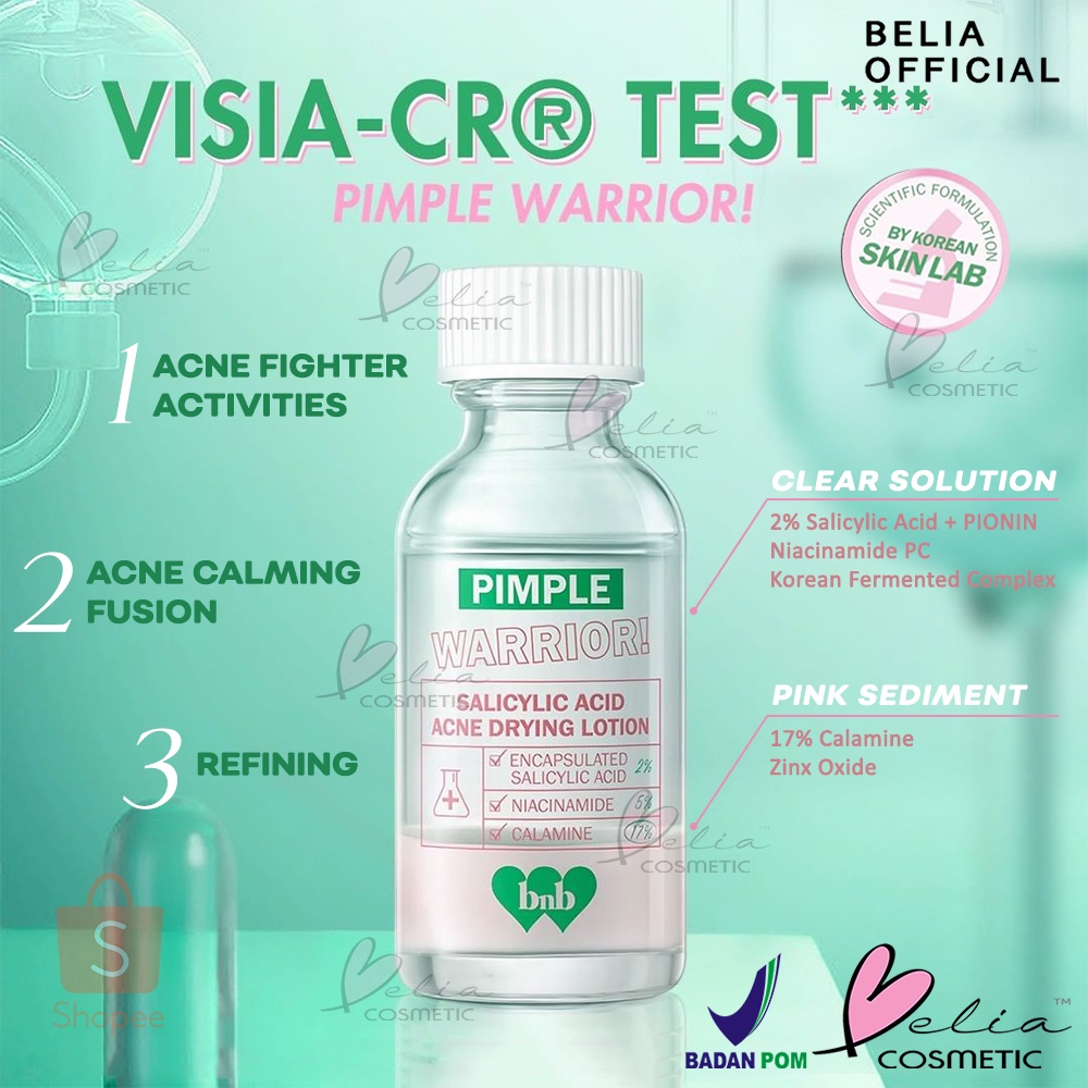 Jual BELIA BARENBLISS Pimple Warrior! | 35g | 15g | Salicylic Acid Acne