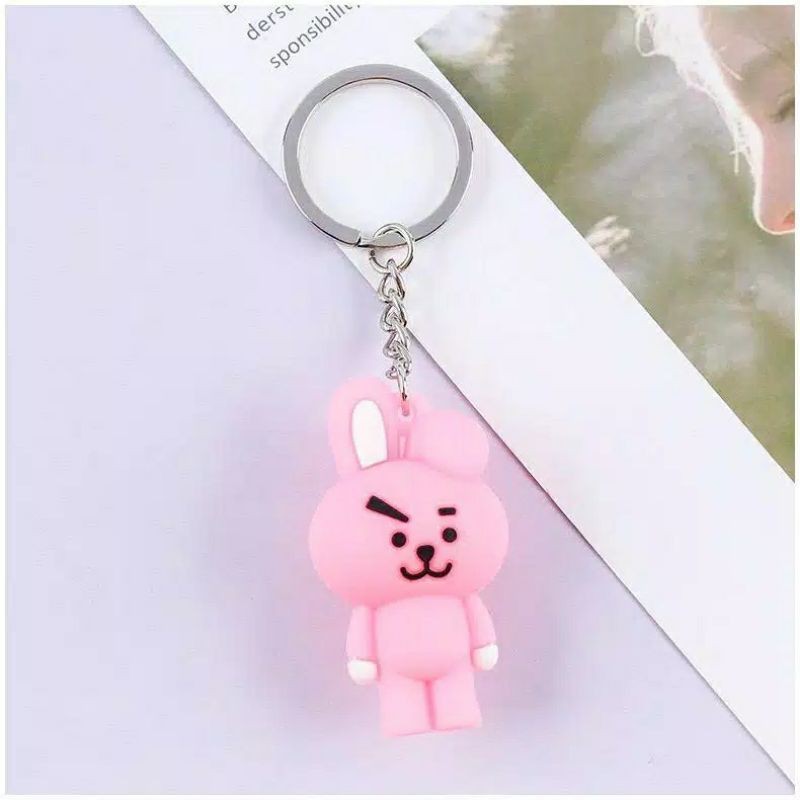 Jual Gantungan Kunci Bt21 Tebal Ganci Bt21 Gantungan Kunci Bts