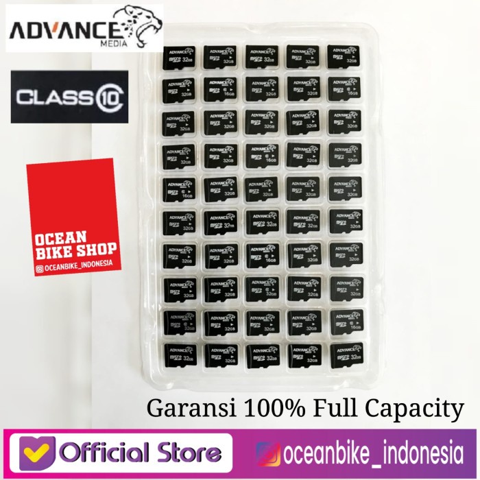 Jual Original Memory Card Chip Only 32GB MMC Advance Class 10 Micro SD