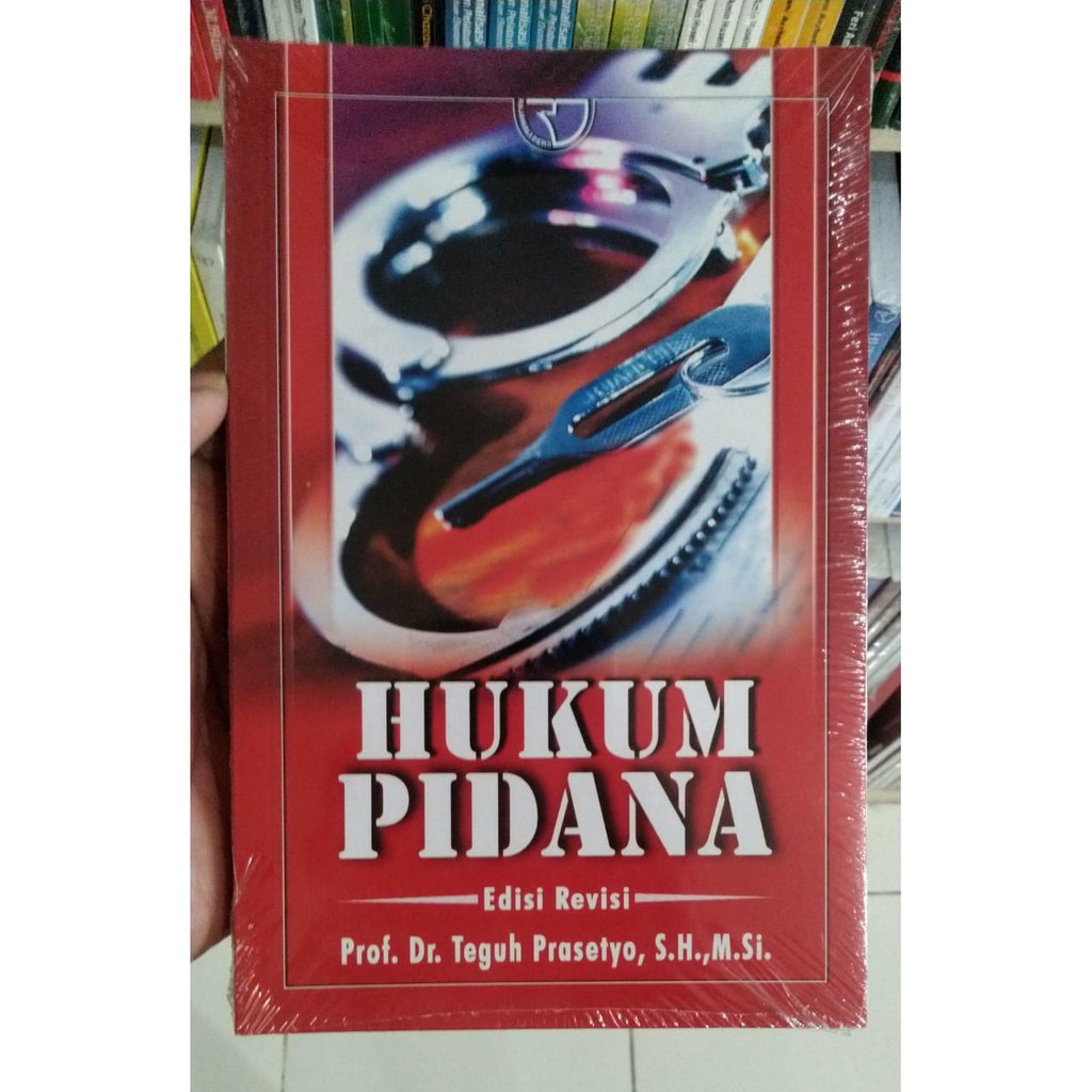 Jual Buku Original Hukum Pidana - Teguh Prasetyo - Rajawali | Shopee ...