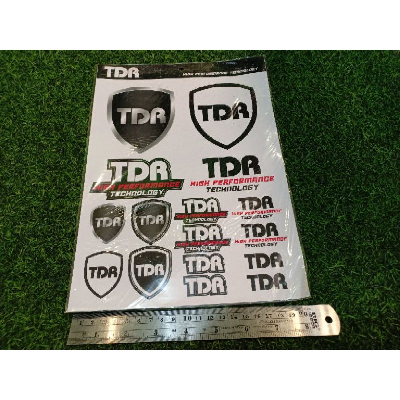 Jual stiker tdr sepaket original thailand | Shopee Indonesia