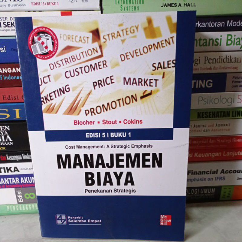 Jual Manajemen Biaya Edisi 5 Buku 1 By Blocher | Shopee Indonesia