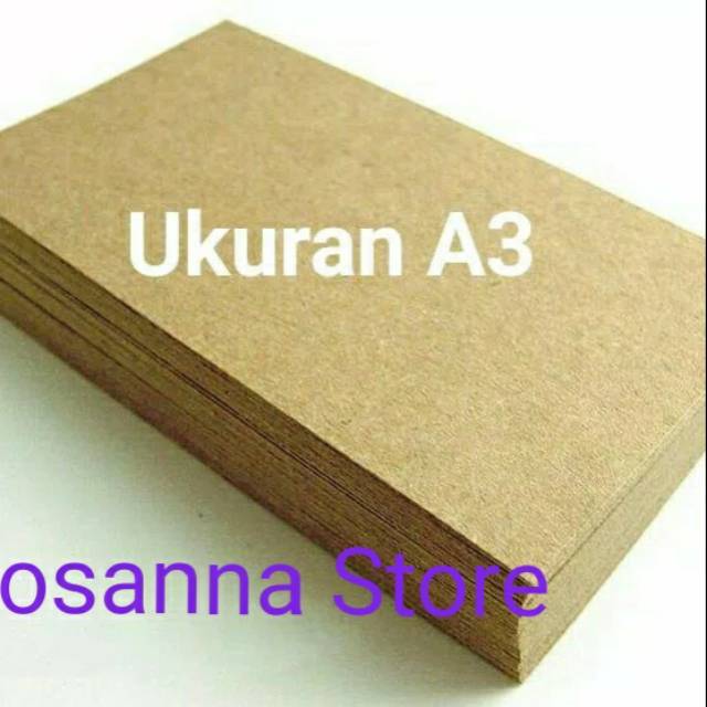 Jual Kertas Samson Ukuran A3/Kertas Packing 80gsm | Shopee Indonesia