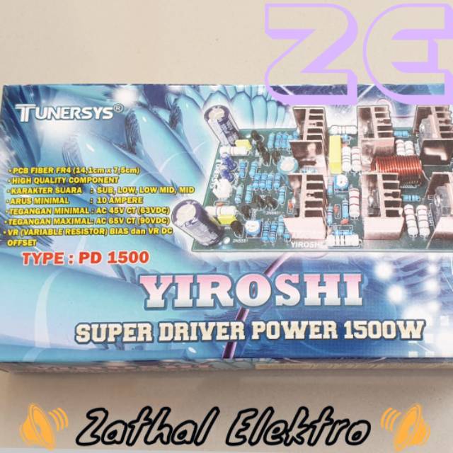 Jual Kit Super Power Driver 1500W YIROSHI | Shopee Indonesia