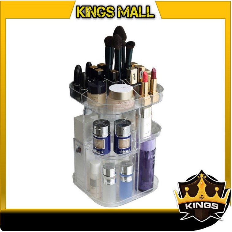 Jual KINGS - R5033 Rak Kosmetik Versi Terbaru / Rak Kosmetik Acrylic ...