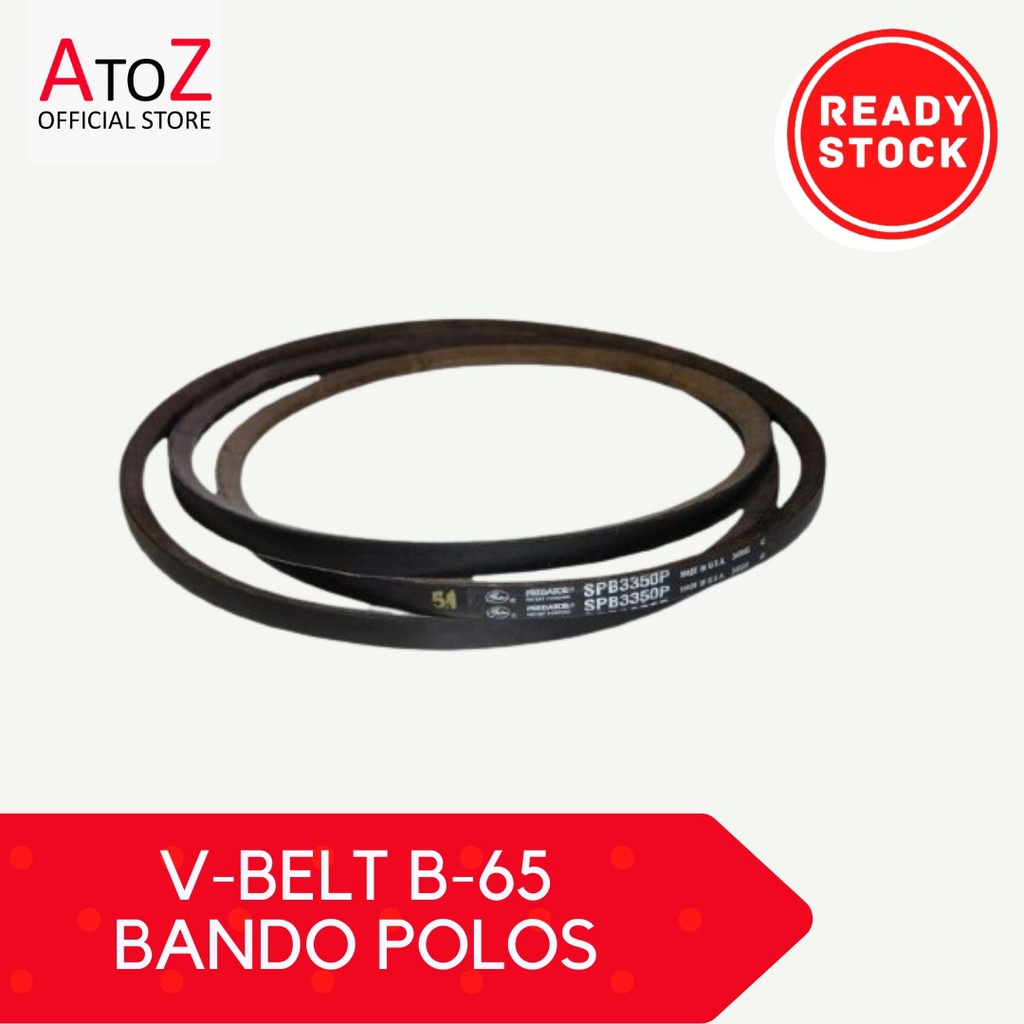 Jual VanBelt V Belt Fan Belt V-BELT B-65 BANDO POLOS - VAN BELT B-65 ...