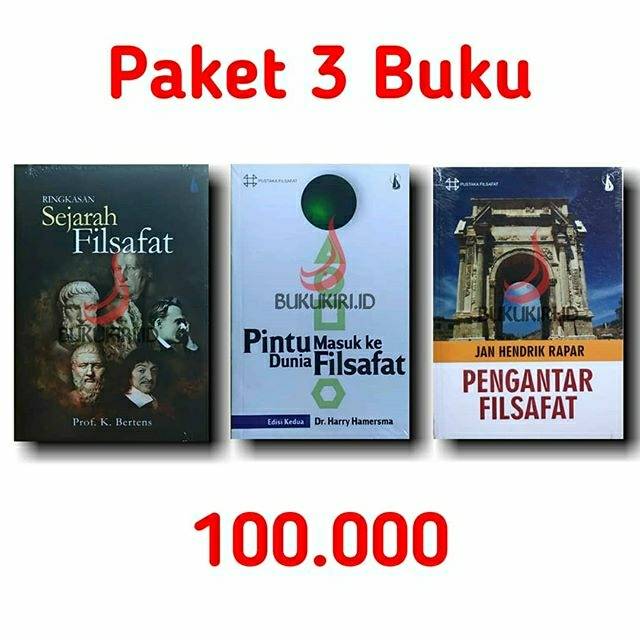 Jual Paket Tiga Buku : Ringkasan Sejarah Filsafat, Pintu Masuk Filsafat ...