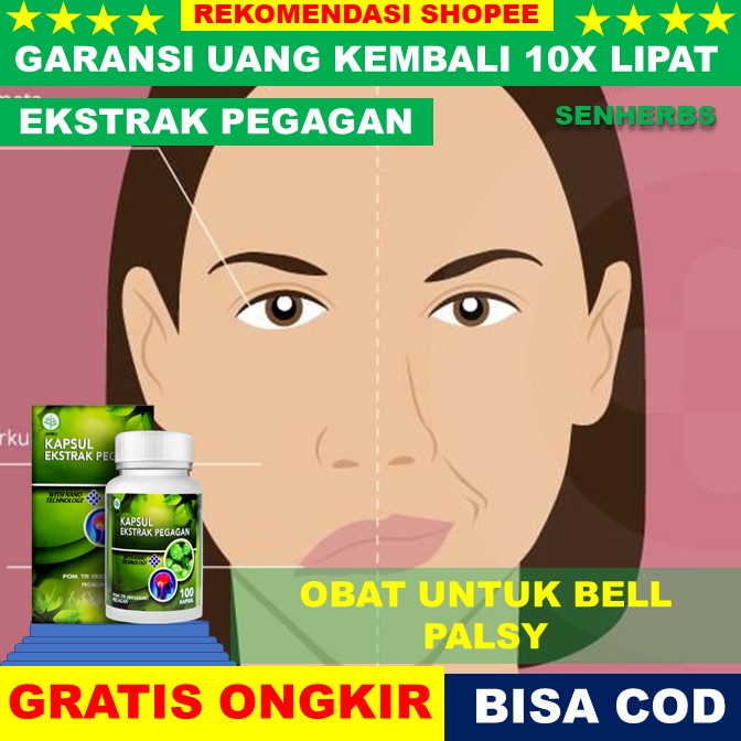 Jual Obat Bells Palsy Obat Bells Palsy, Wajah Stroke, Wajah Miring ...