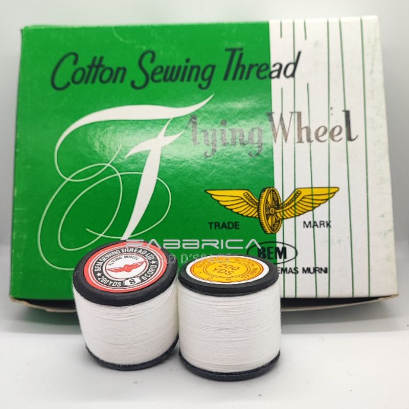 Jual Fabbrica - Benang Jahit Katun No 8 Cotton Sewing Thread Flying ...