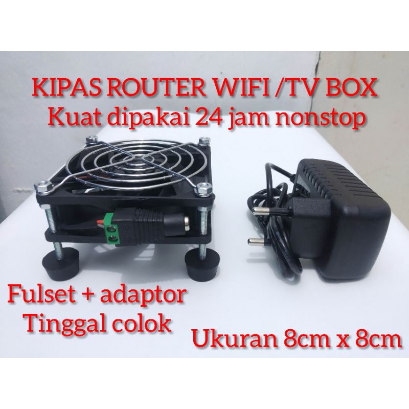 Jual Kipas fan pendingin router WiFi STB set top tv box bok fulset ...