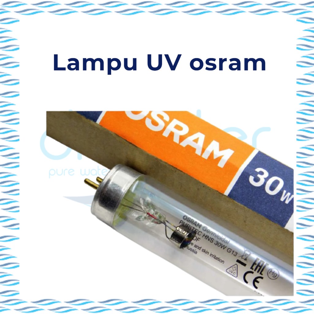 Jual Lampu Uv Depot Isi Ulang Air Minum Osram Shopee Indonesia