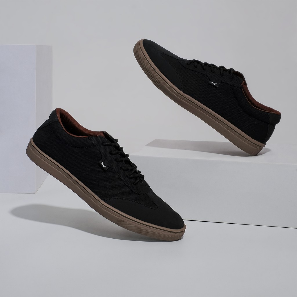 Jual Sneakers Pria Original Atom Black Nyaman Bergaransi | Sneaker Pria