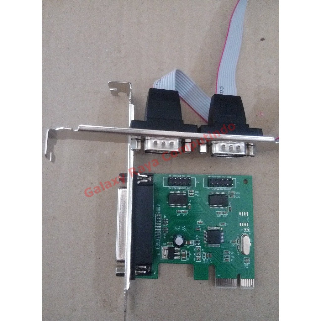 Jual PCI I/O Card Express (2 x Serial , 1 x Paralel) | Shopee Indonesia