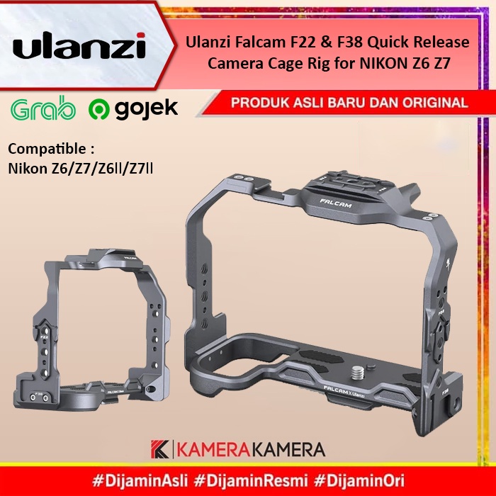 Jual Ulanzi Falcam F22 & F38 Quick Release Camera Cage Rig for NIKON Z6 ...