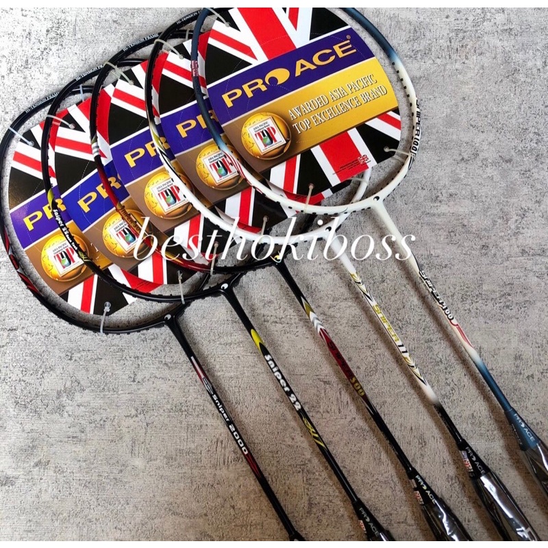 Jual RAKET BADMINTON PRO ACE SNIPER ORI UK | Shopee Indonesia