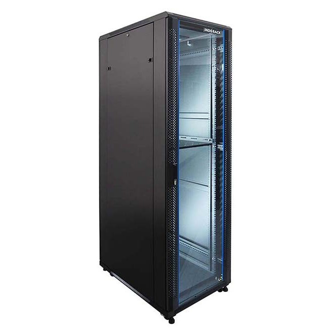 Jual Standing Close Rack 42U Glass Door IR9042G - 42U | Shopee Indonesia