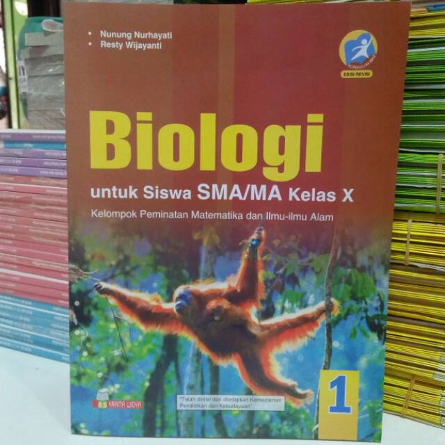 Jual BUKU BIOLOGI SMA/MA KELAS X PENERBIT YRAMA WIDYA | Shopee Indonesia