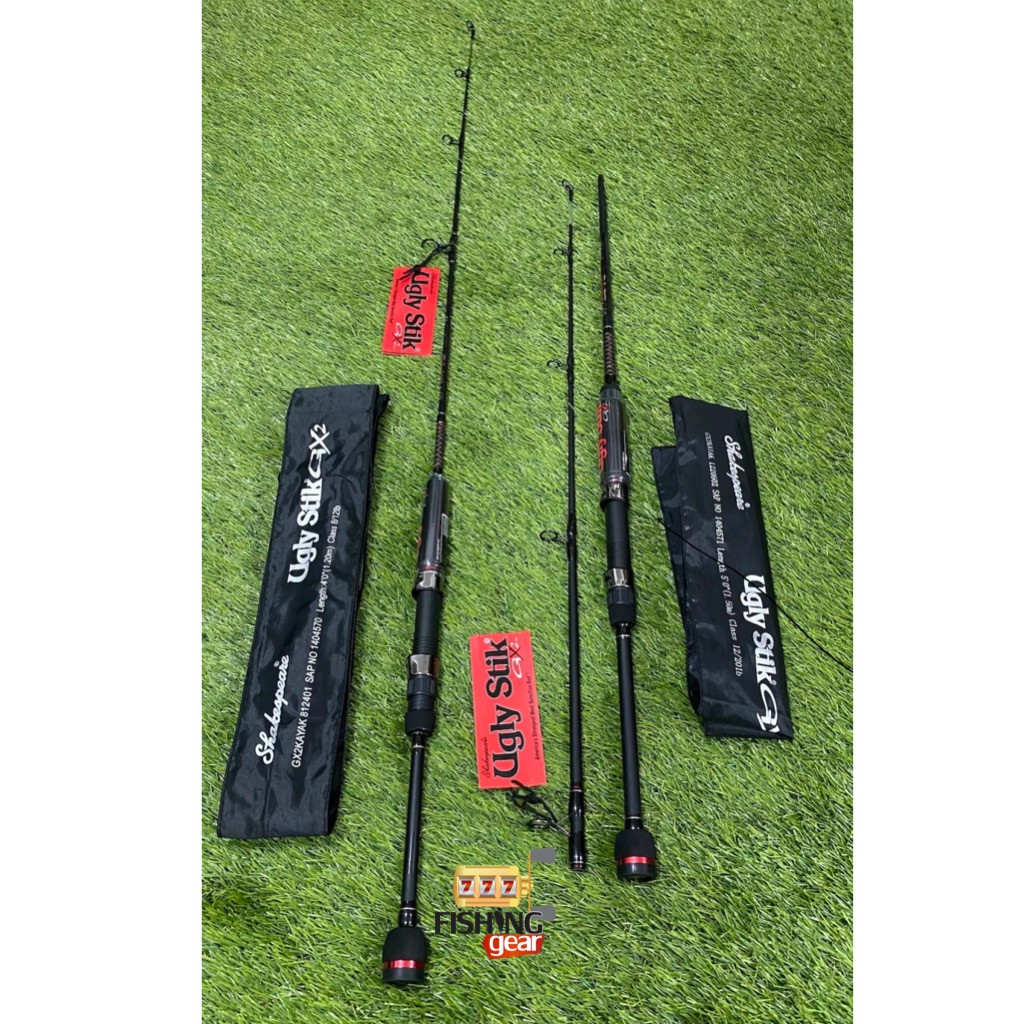 Caña Shakespeare SKP Ugly Stik GX2 kayak 5FT 2PC 12-20LB - Tiendas de pesca