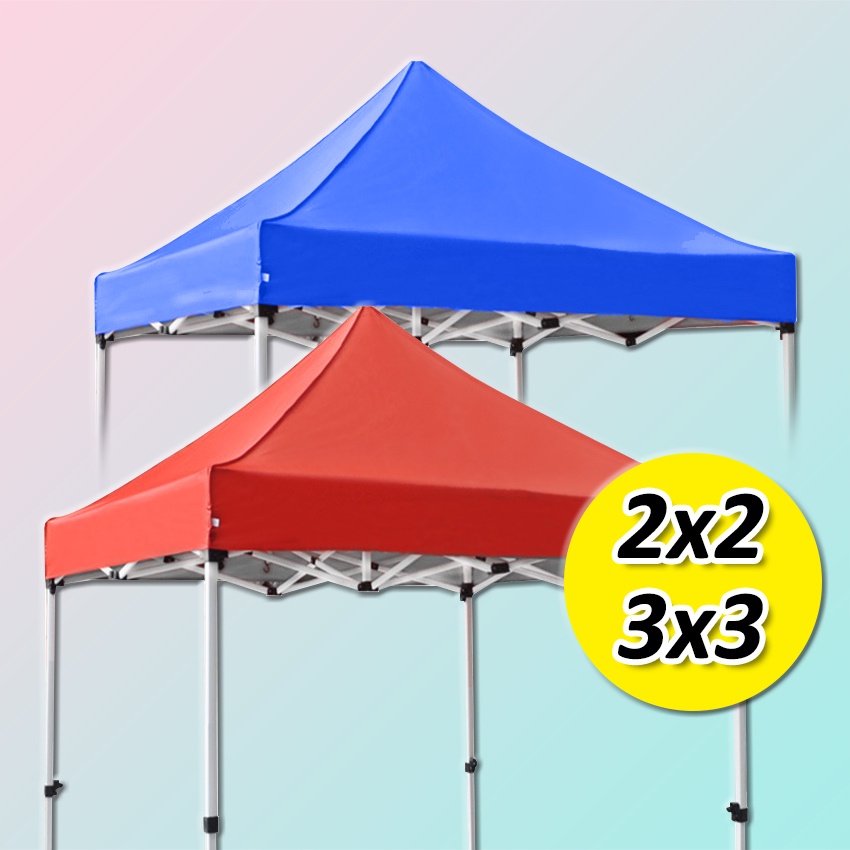 Jual Atap Tenda Lipat 3x3 - Bahan Polyester 420D | Shopee Indonesia