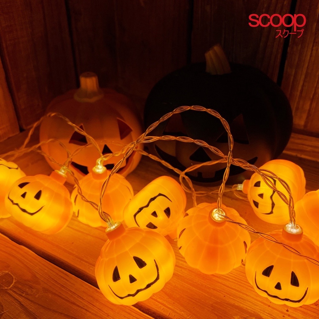 Jual Scoop Lampu Dekorasi Halloween LED Jack O'Lantern 2 Meter 64330101 ...