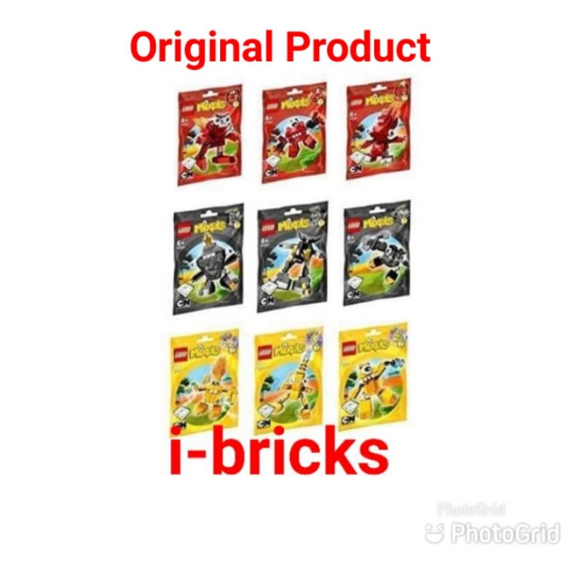 Jual lego mixels series 1 complete set 9 pieces | Shopee Indonesia