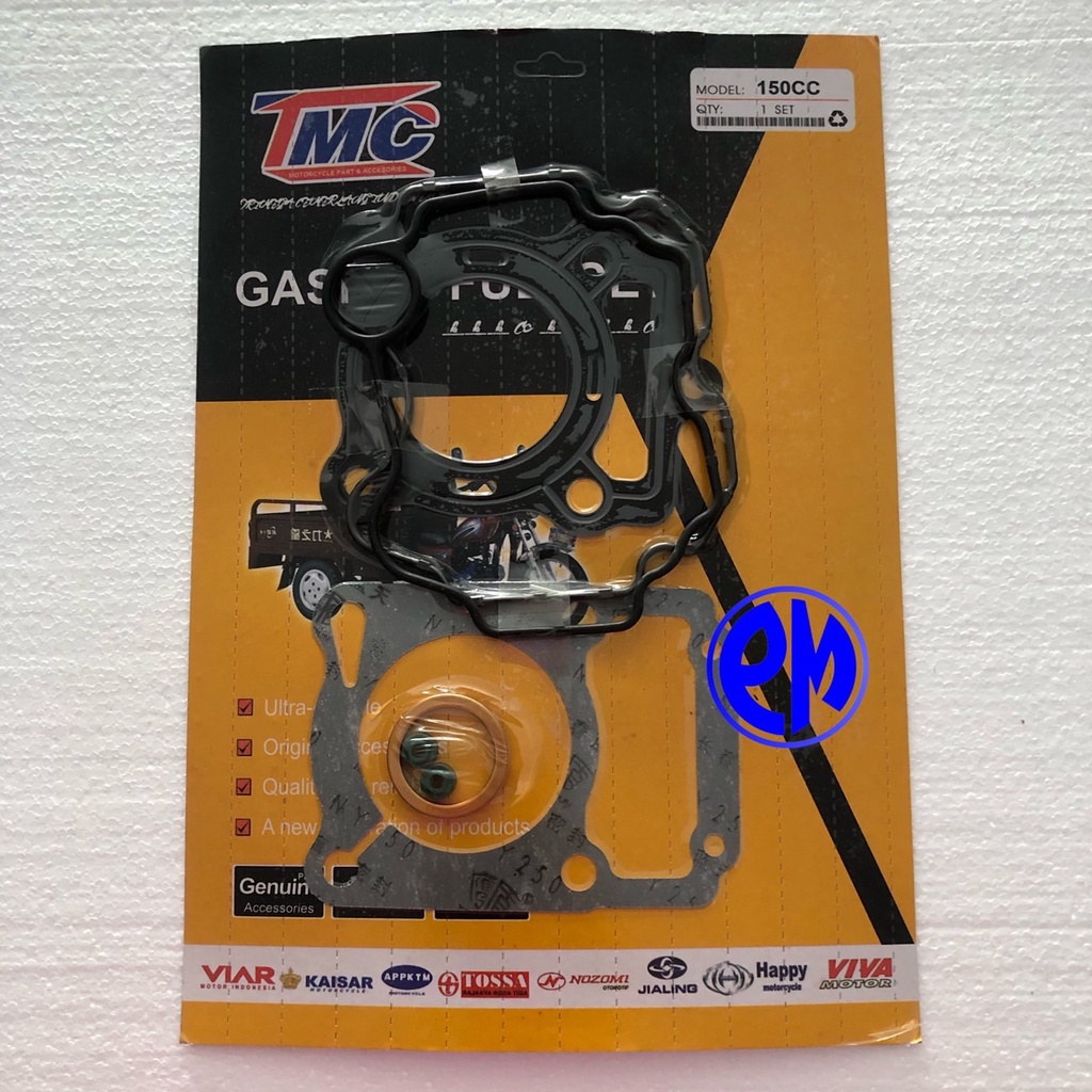 Jual Paking Top Set Motor Roda Tiga 150cc Viar Kaisar Tossa Jialing ...