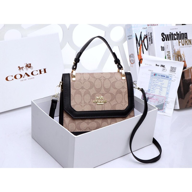Jual NEW COACH Code : 9921 ( WITH BOX ) | Shopee Indonesia
