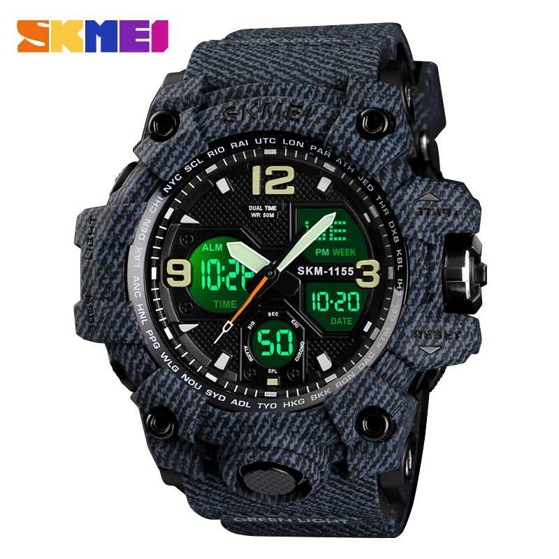 Jual SKMEI Jam Tangan Analog Digital Pria AD1155 Shopee Indonesia