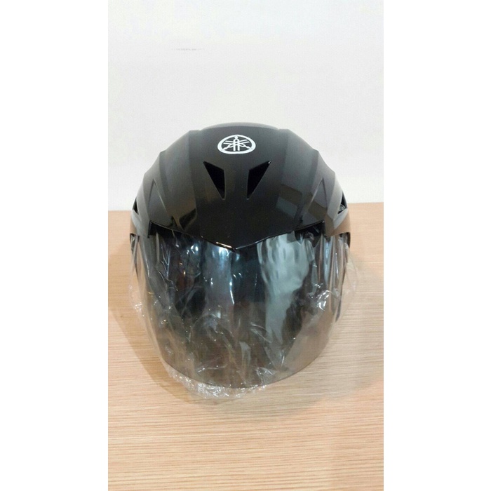 Jual Helm Yamaha Half Face (Black) Shopee Indonesia