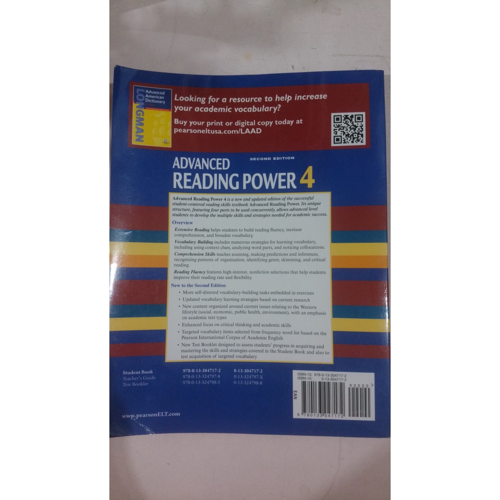 Jual Buku Import Advanced Reading Power 4 (2nd Edtion) | Shopee Indonesia