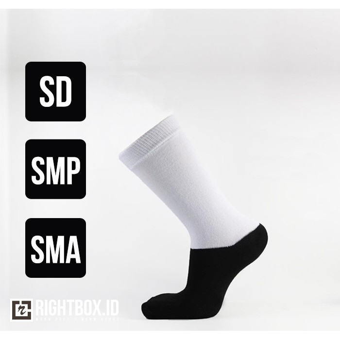 Product image Rightbox, Kaos Kaki Sekolah SD - SMP - SMA dan Pramuka (High Quality)