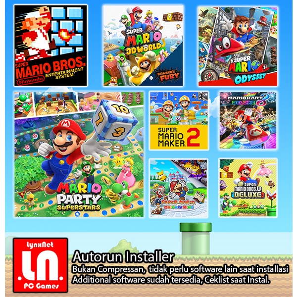 Jual Super Mario Bros - PC DVD Game | Shopee Indonesia