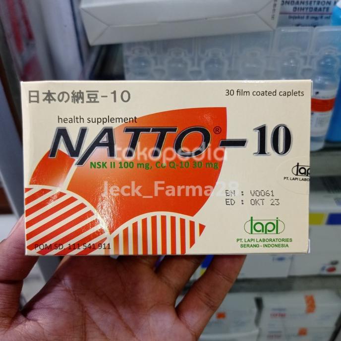 Jual natto 10 box 30 kaplet perBox. | Shopee Indonesia