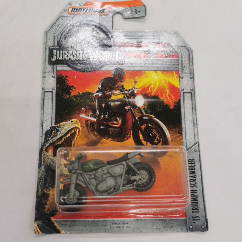 Jual Matchbox Jurassic World 14 Mercedes Benz G 550 15 Kawasaki Teryx4 15 Triumph Scrambler 6031