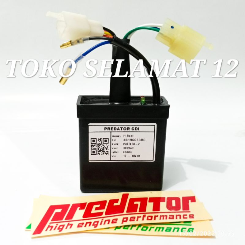 Jual cdi predator honda beat / Spasy / Scoopy karbu - 10map/dualmap ...