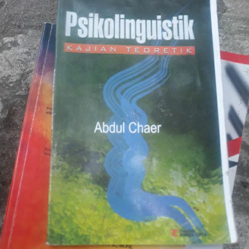 Jual BUKU PSIKOLINGUISTIK KAJIAN TEORETIK PENGARANG ABDUL CHAER ...