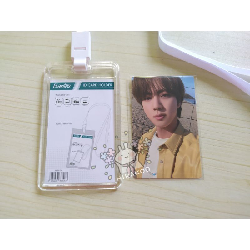 Jual Photocard Holder Acrylic Clear Bantex Id Card Transparan Akrilik