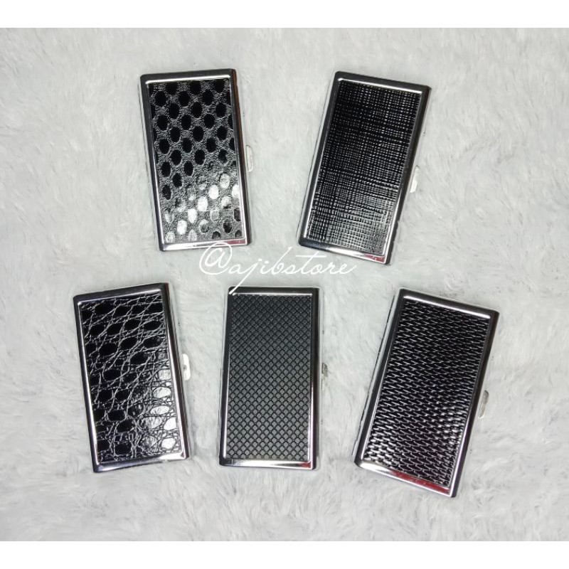 Jual PROMO TEMPAT PENYIMPANAN ROKOK,TEMPAT ROKOK STAINLESS KULIT DAN ...
